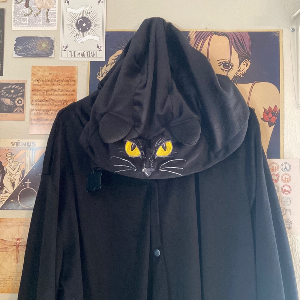 Binx Hocus Pocus Black Cat Onesie PJ